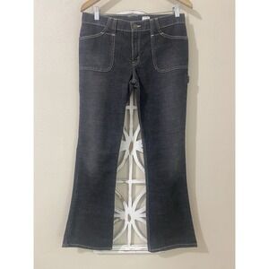 Vintage Levi's Super Low Boot Cut 7 Jr M Womens Carpenter Jeans Denim